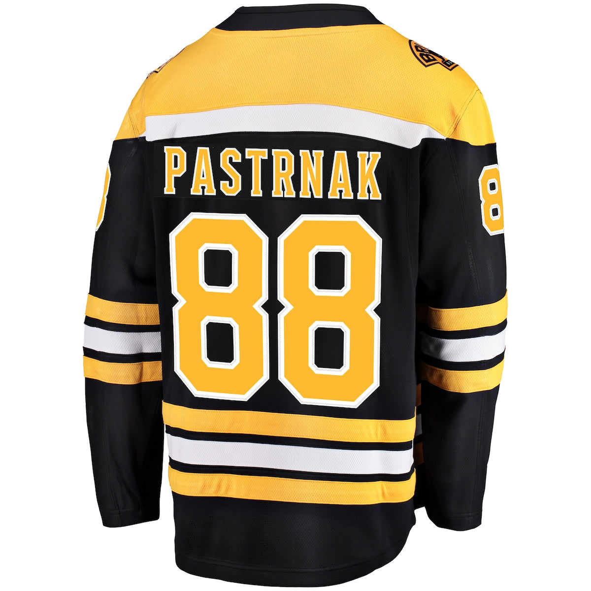 Men's David Pastrnak Fanatics Bruins Home Premier Breakaway Jersey - Black