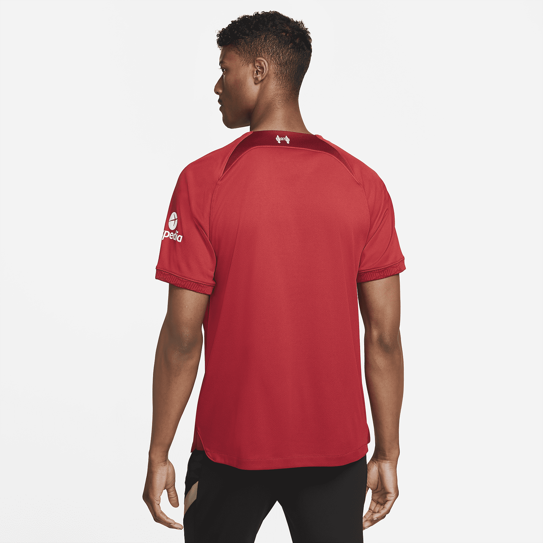 Liverpool FC 2022/23 Stadium Home Men's Nike Dri-FIT Soccer Jersey - Tough Red/Team Red/White