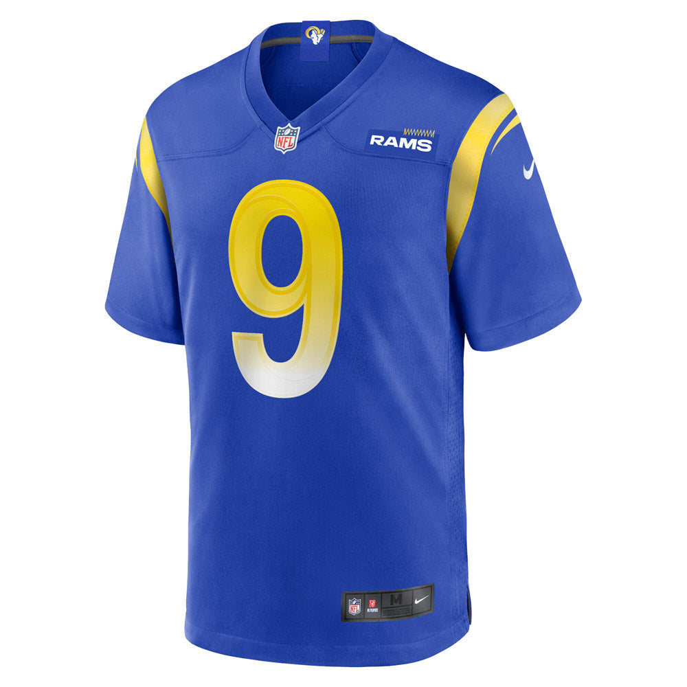 Men's Los Angeles Rams Matthew Stafford Player Game Jersey Royal
