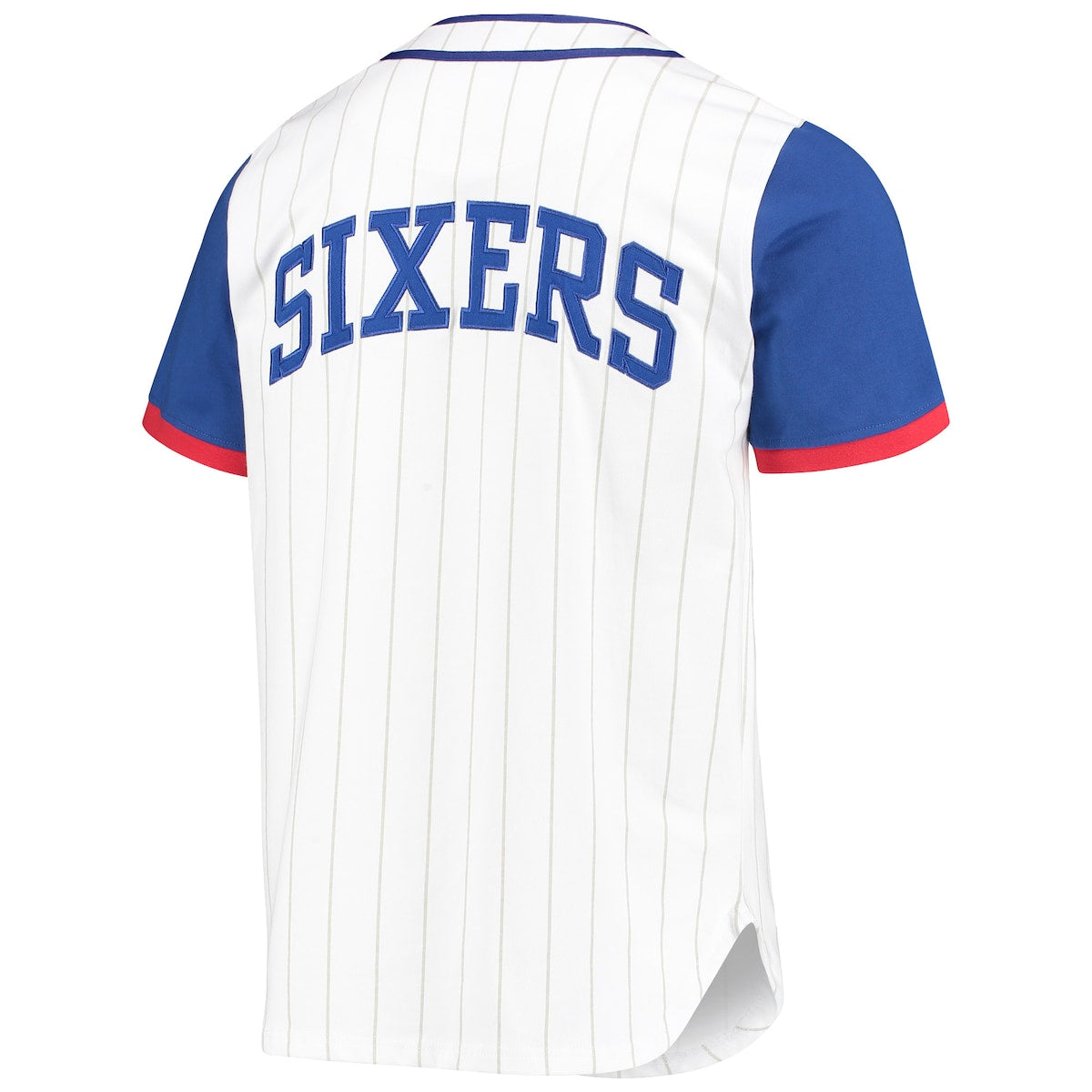 Men's  Starter 76ers Scout Baseball Fashion Jersey - White