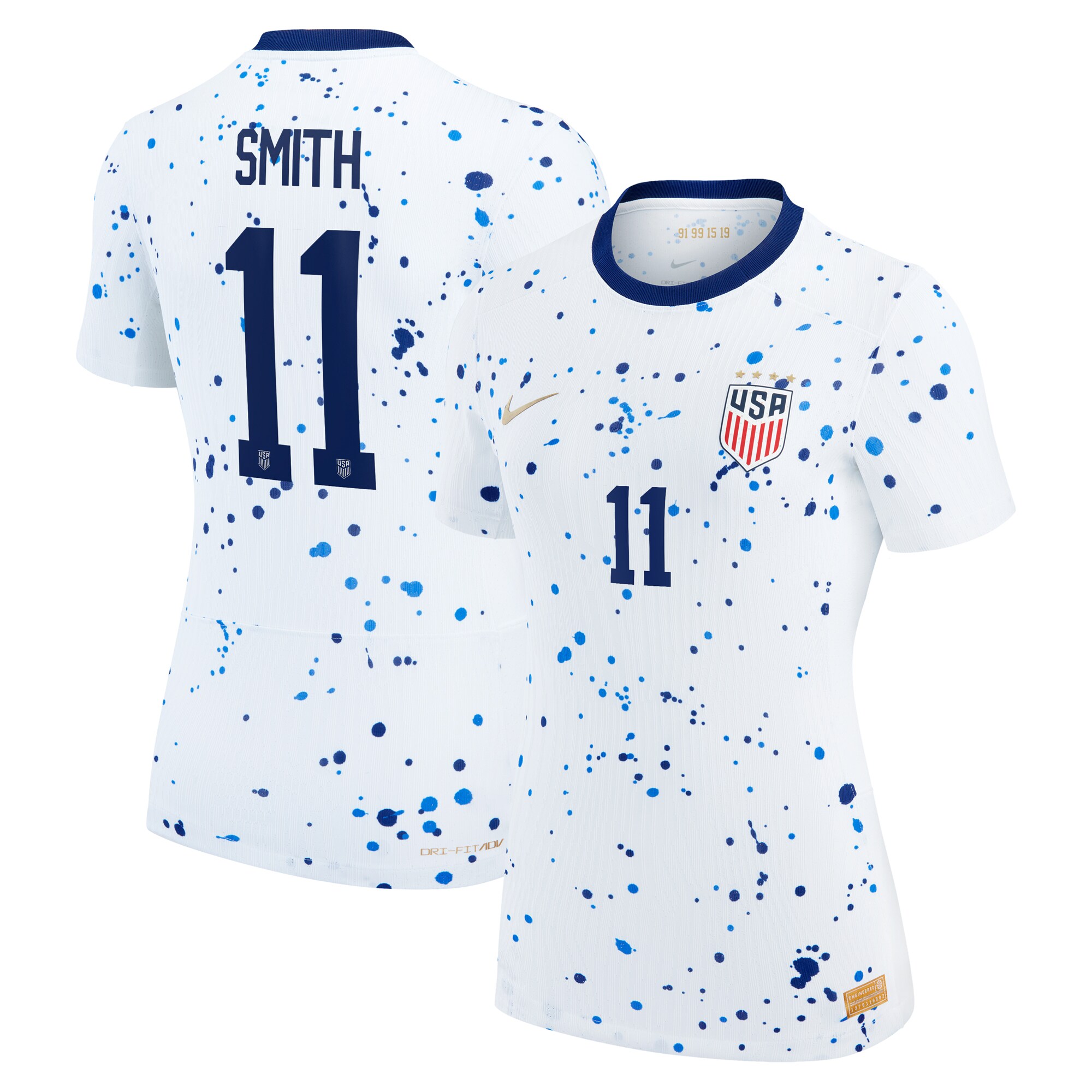 Sophia Smith USWNT Nike Women's 2023 Home Authentic Player Jersey - White