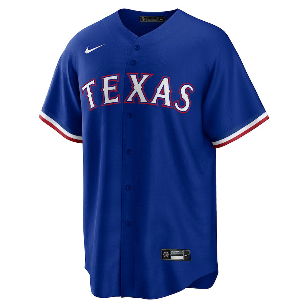 Men's Texas Rangers Jacob deGrom Cool Base Replica Alternate Jersey - Royal