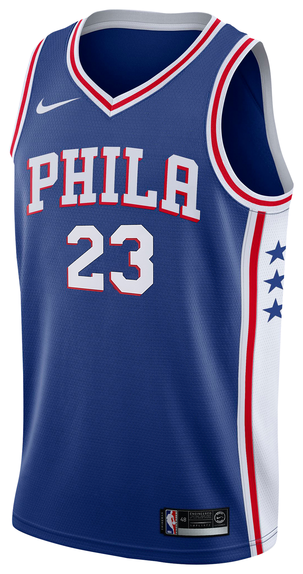 Boys' Grade School Butler Jimmy Nike 76ers Swingman Jersey - Blue