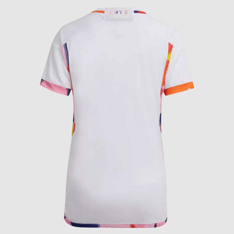 Women's Belgium Away Jersey 2022 World Cup Kit