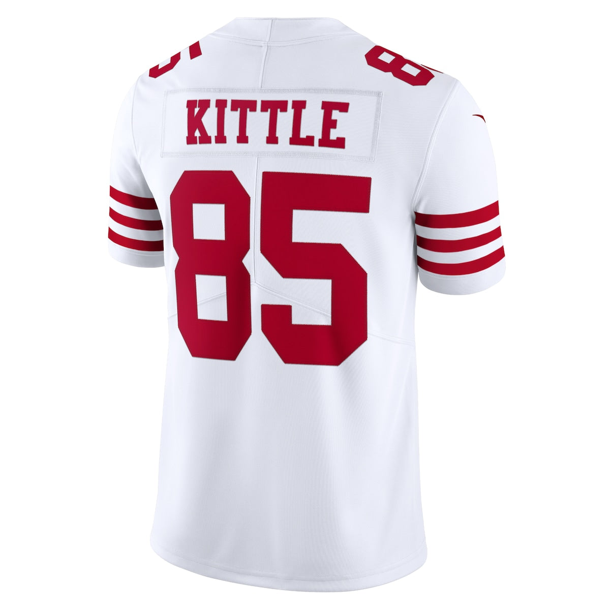 Men's George Kittle Nike 49ers Alternate Vapor Limited Jersey - White
