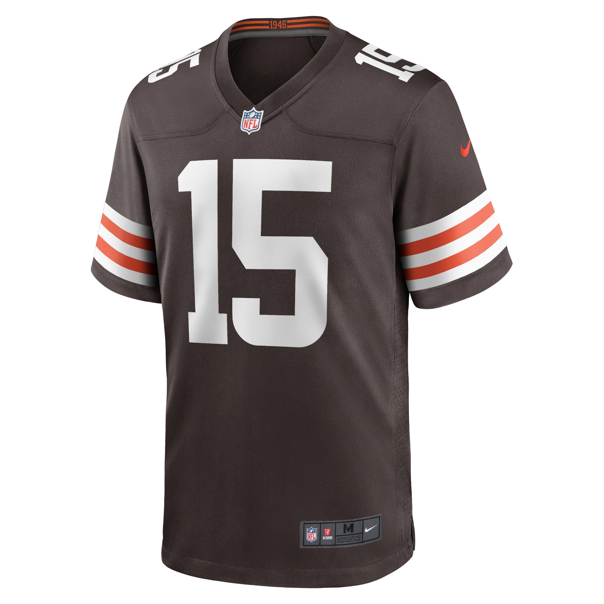 Men's Nike Joshua Dobbs Brown Cleveland Browns Game Jersey