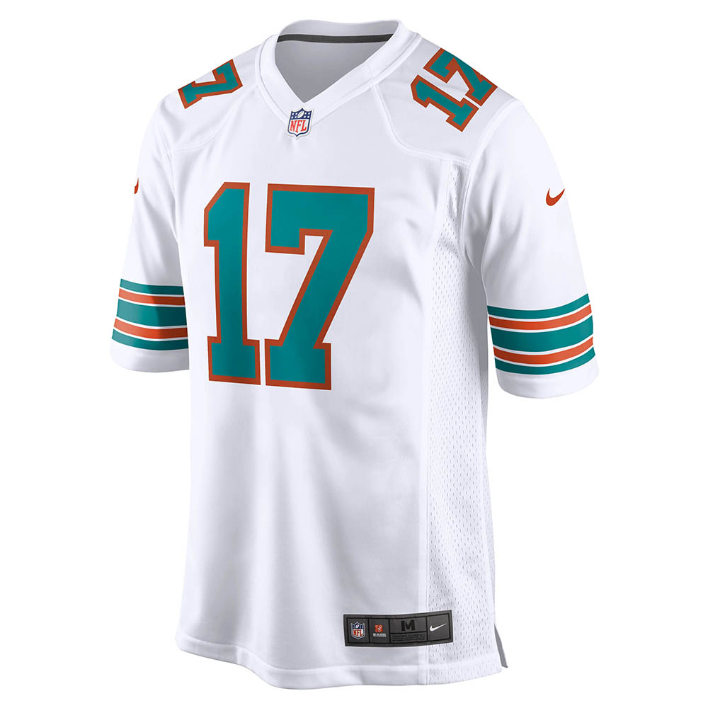 Men's Miami Dolphins Jaylen Waddle Game Jersey White