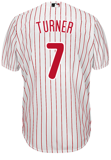 Trea Turner Youth Jersey - Philadelphia Phillies Replica Kids Home Jersey