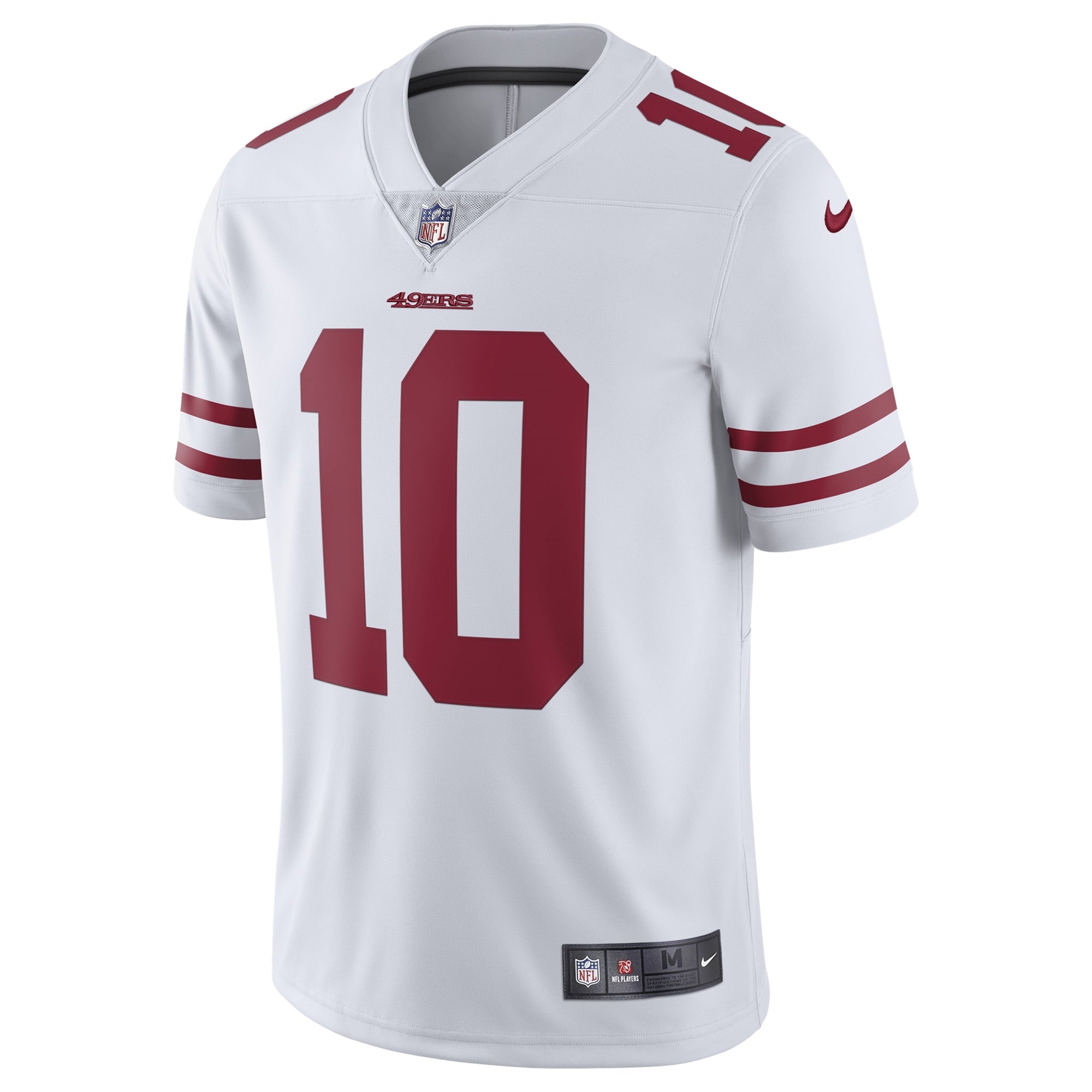 Men's Nike Jimmy Garoppolo White San Francisco 49ers Vapor Untouchable Limited Jersey