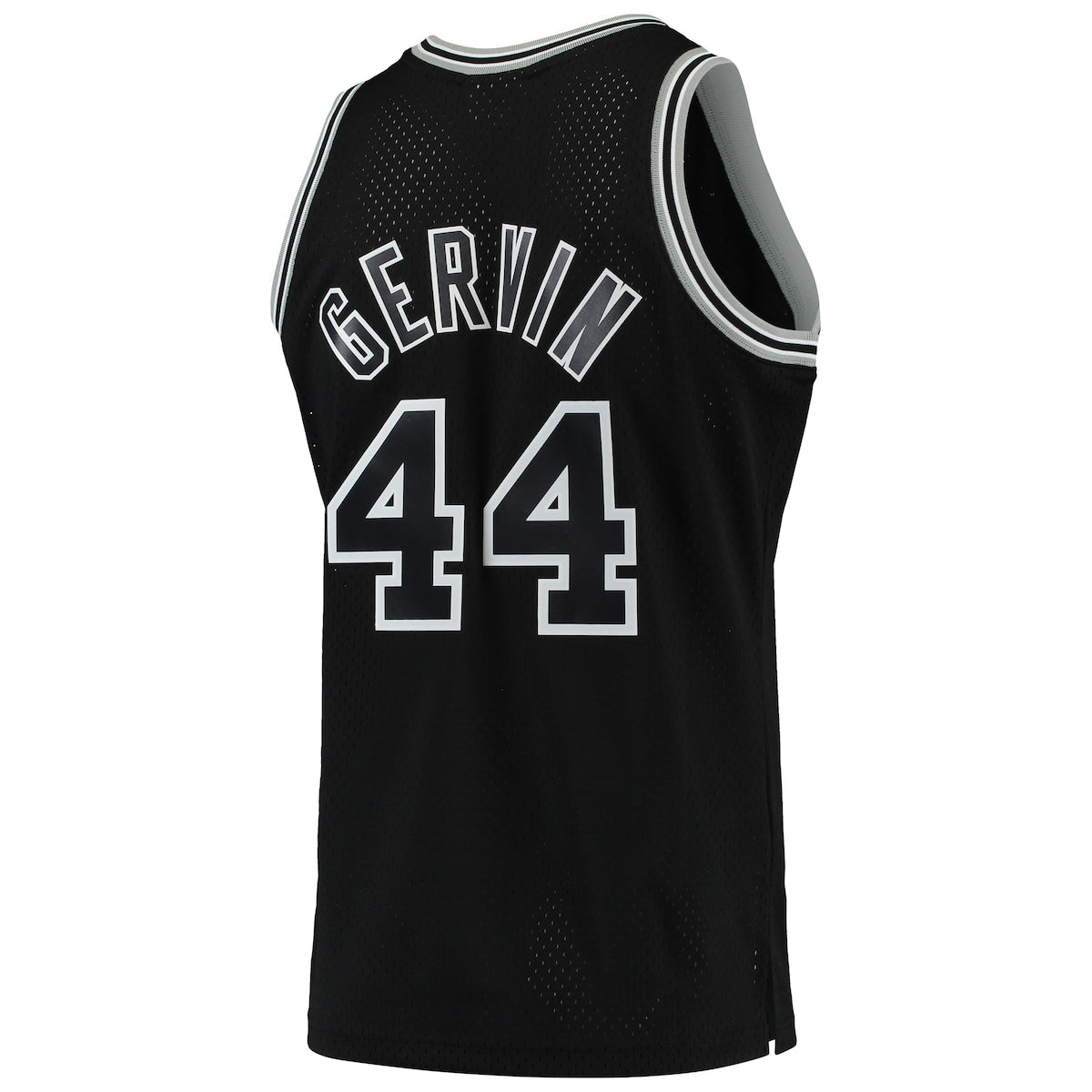 Men's George Gervin Mitchell & Ness Spurs Swingman Jersey - Black