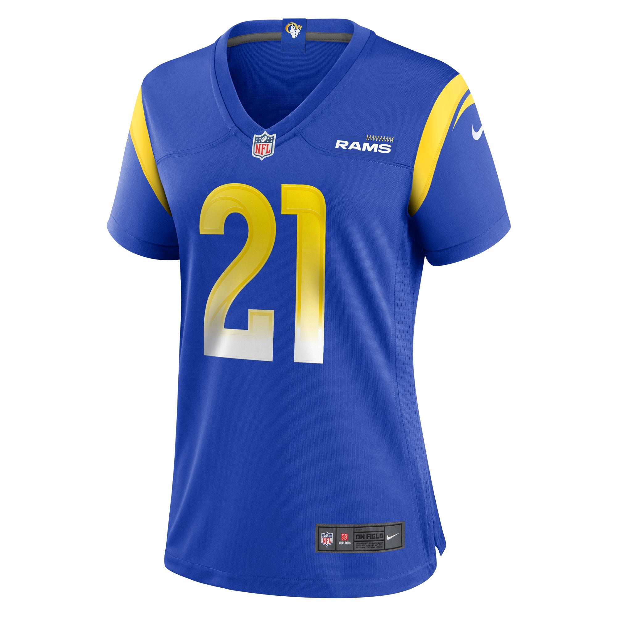 Women's Nike Zach Evans Royal Los Angeles Rams Home Game Jersey