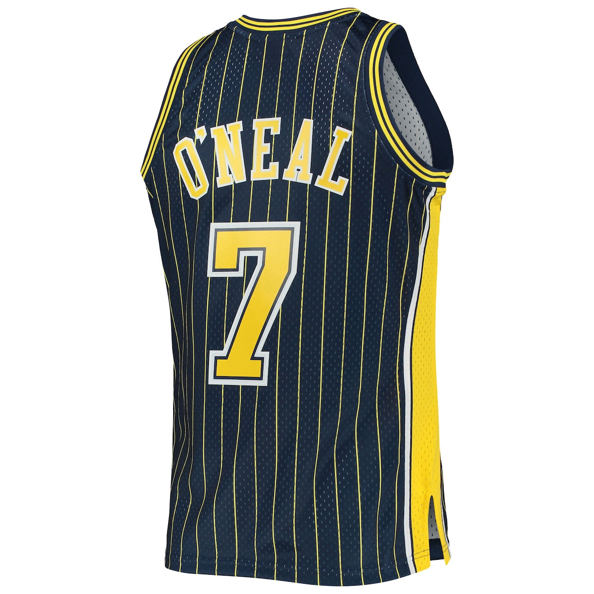 Men's Jermaine O'Neal Mitchell & Ness Pacers 1999/00 Hardwood Classics Swingman Jersey - Navy