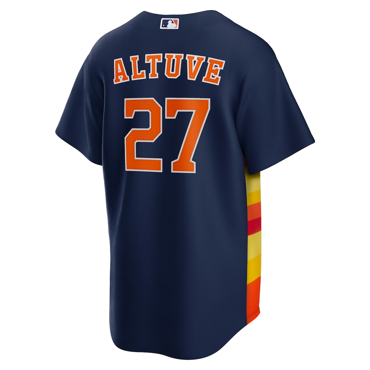 Men's Jose Altuve Nike Astros Replica Player Jersey - Navy