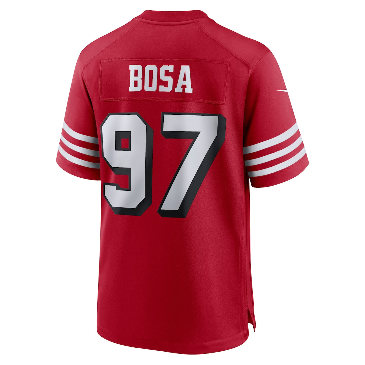 Men's Nick Bosa Nike 49ers Alternate Game Jersey - Red