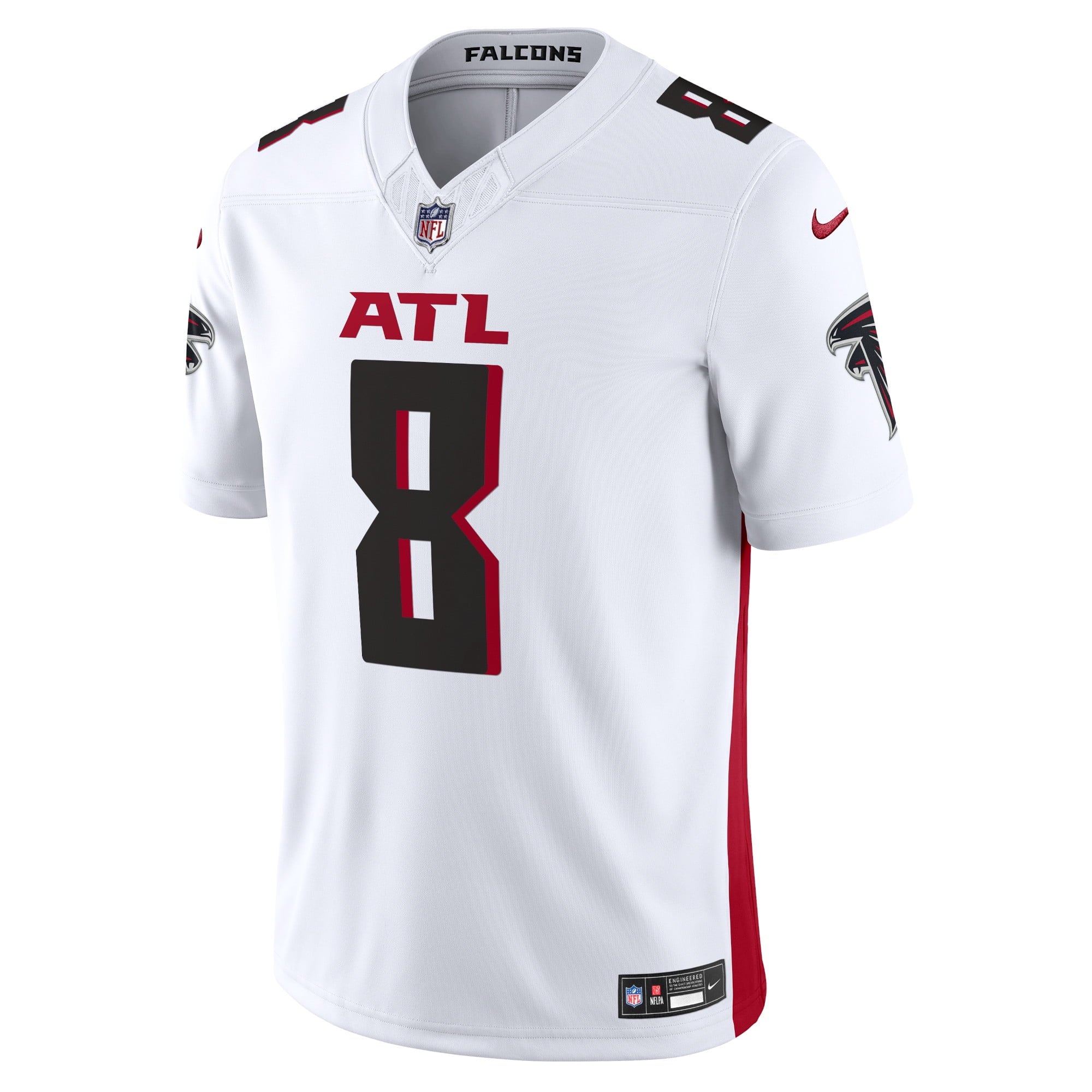 Men's Nike Kyle Pitts White Atlanta Falcons Vapor F.U.S.E. Limited Jersey
