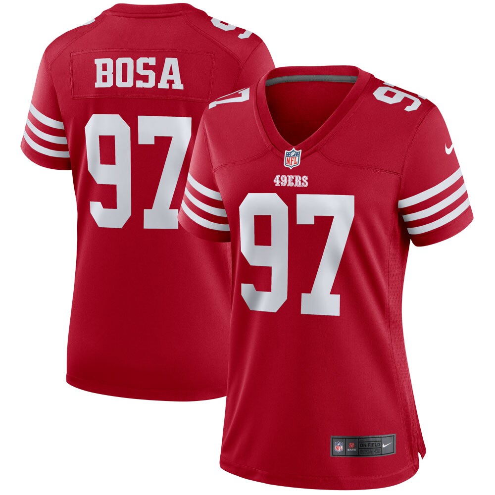 Nick Bosa San Francisco 49ers Nike Women's Player Game Jersey - Scarlet