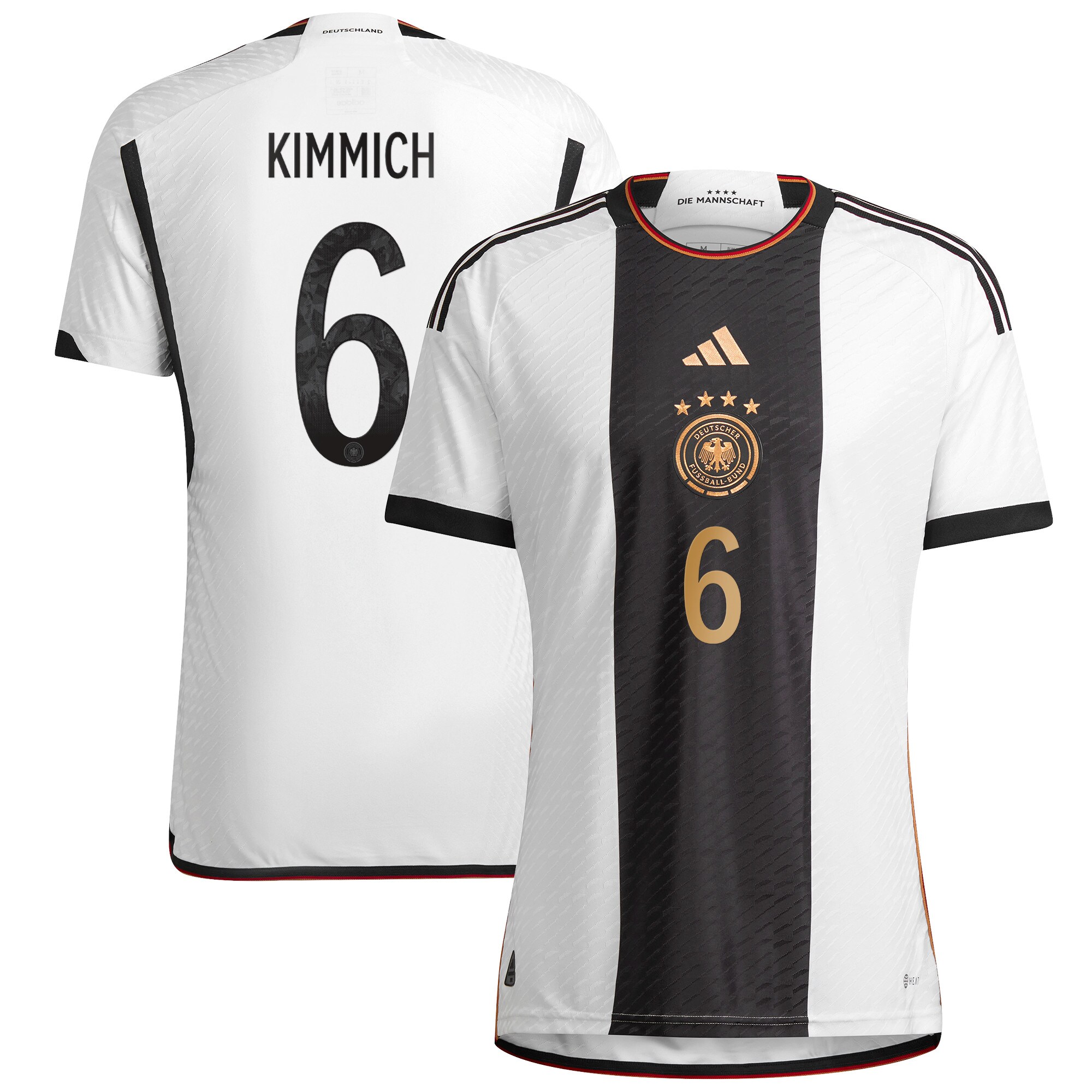 Joshua Kimmich Germany National Team adidas 2022/23 Home Replica Player Jersey - White
