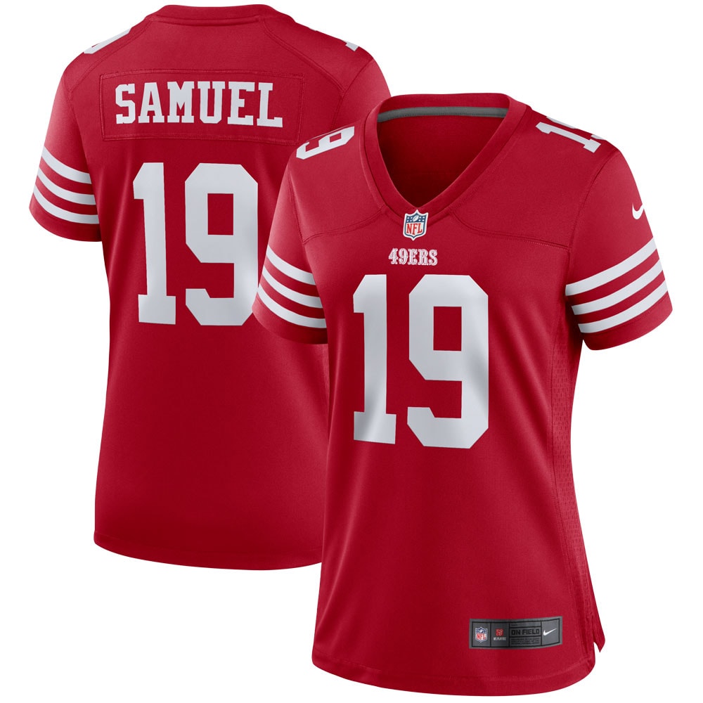 Deebo Samuel San Francisco 49ers Nike Women's Player Game Jersey - Scarlet