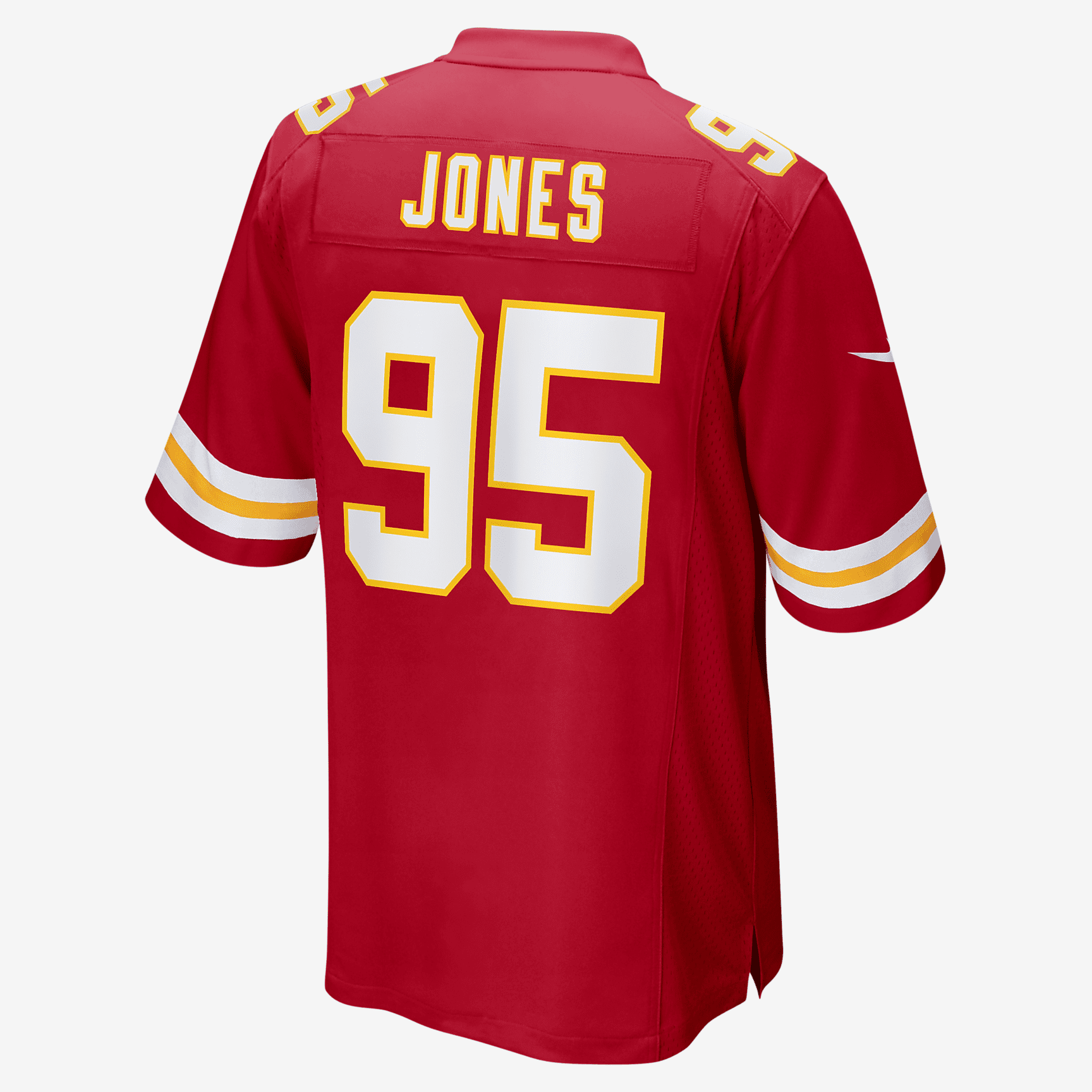 NFL Kansas City Chiefs Super Bowl LVII (Chris Jones) Men's Game Football Jersey - Red