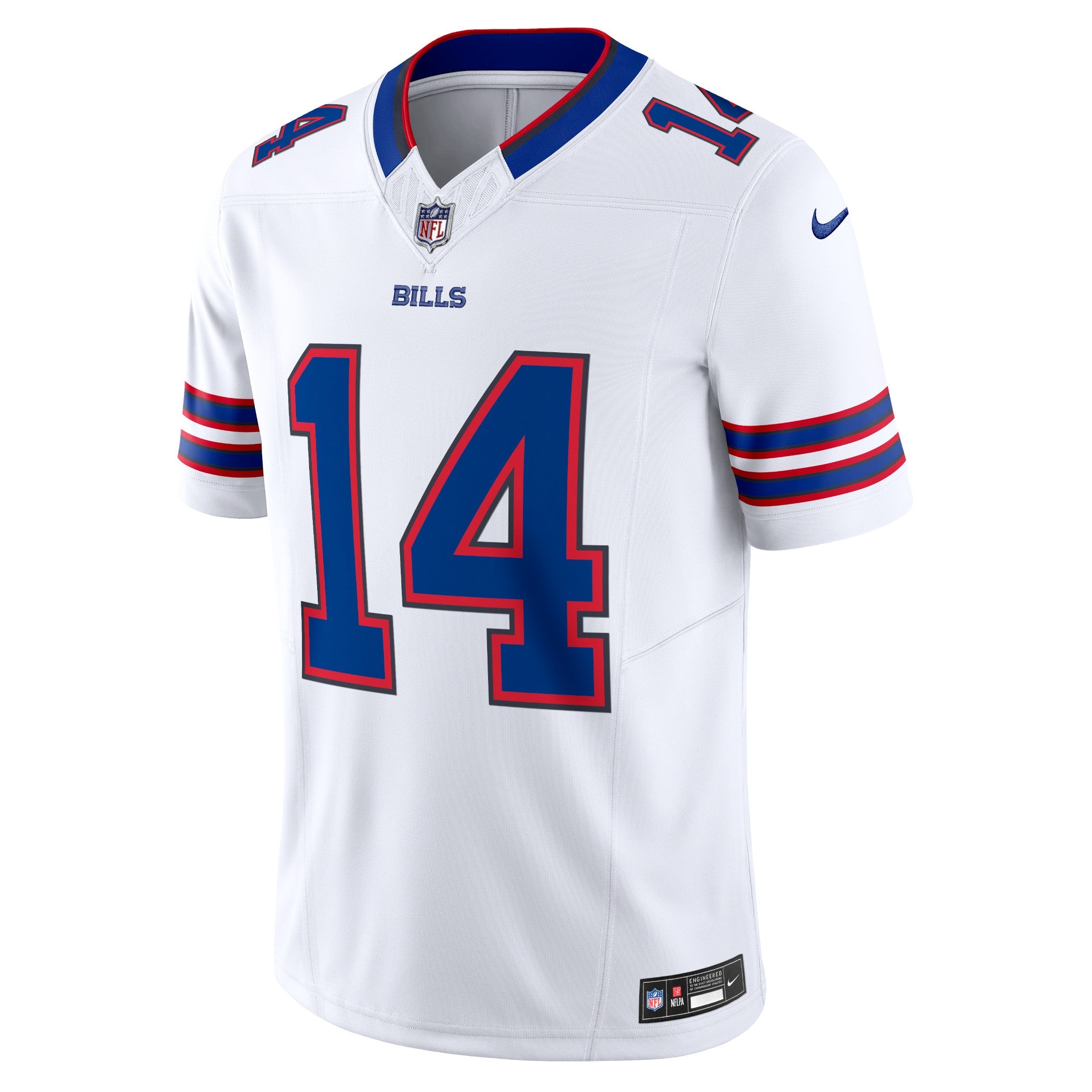Men's Nike Stefon Diggs White Buffalo Bills Vapor F.U.S.E. Limited Jersey