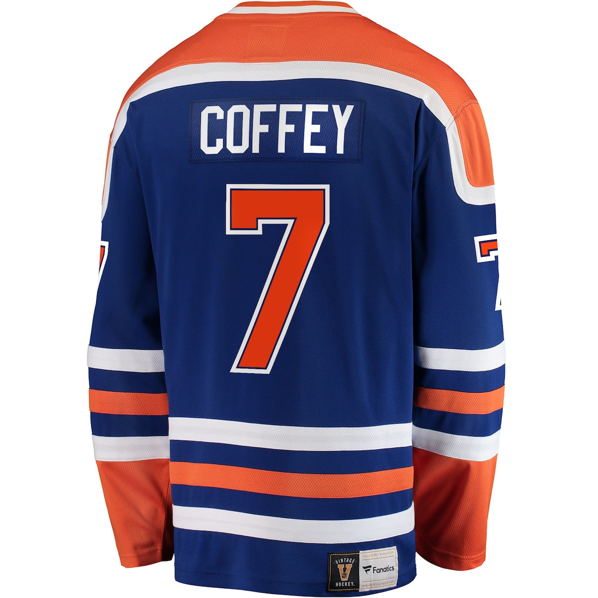 Men's Paul Coffey Fanatics Oilers Premier Breakaway Retired Jersey - Blue