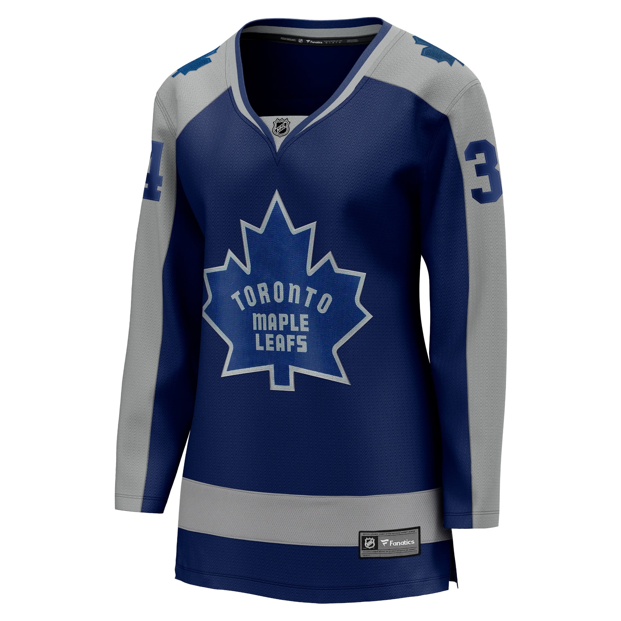 Women's Fanatics Branded Auston Matthews Royal Toronto Maple Leafs 2020/21 Special Edition Breakaway Player Jersey