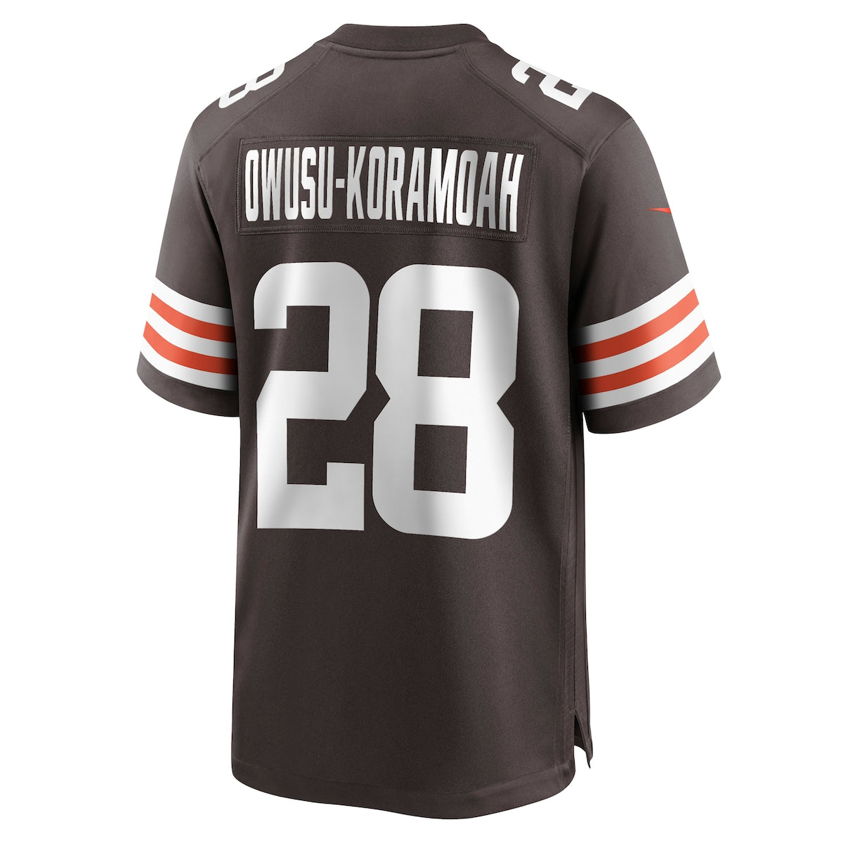 Men's Jeremiah Owusu-Koramoah Nike Browns Game Jersey - Brown