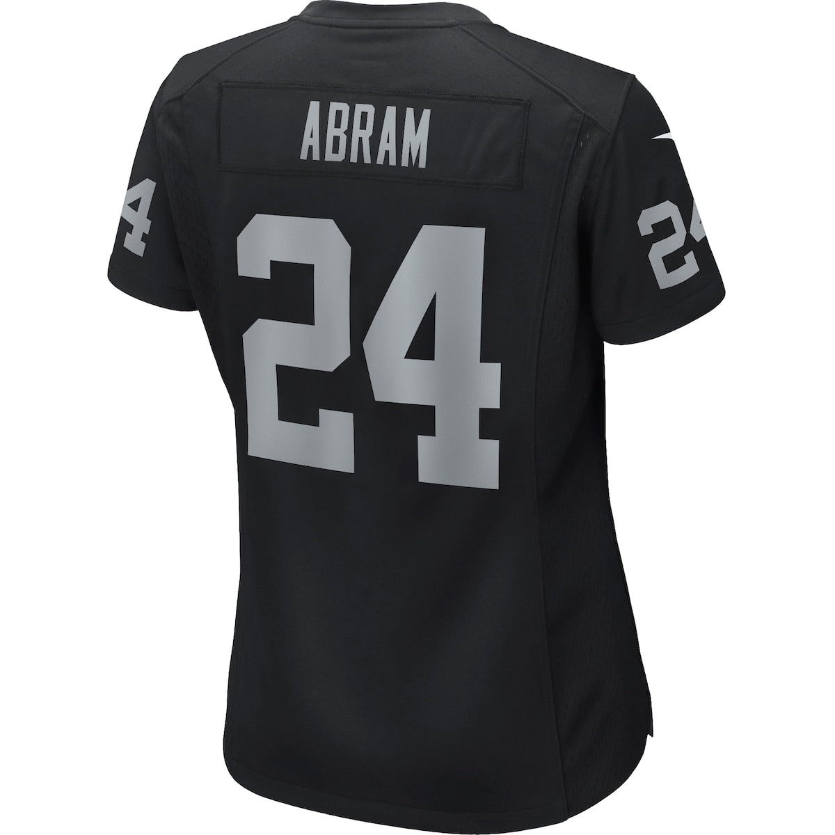 Women's Johnathan Abram Nike Raiders Game Jersey - Black