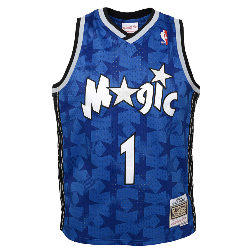 Youth Orlando Magic Tracy McGrady Mitchell & Ness Blue 2000-01 Hardwood Classics Swingman Jersey