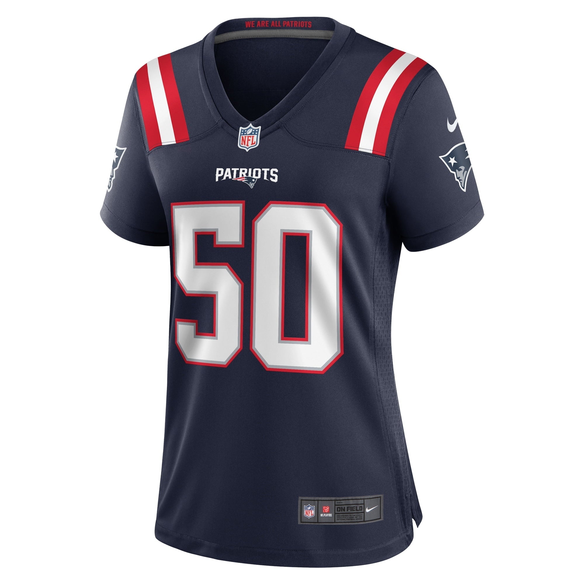 Women's Nike Raekwon McMillan Navy New England Patriots Home Game Player Jersey