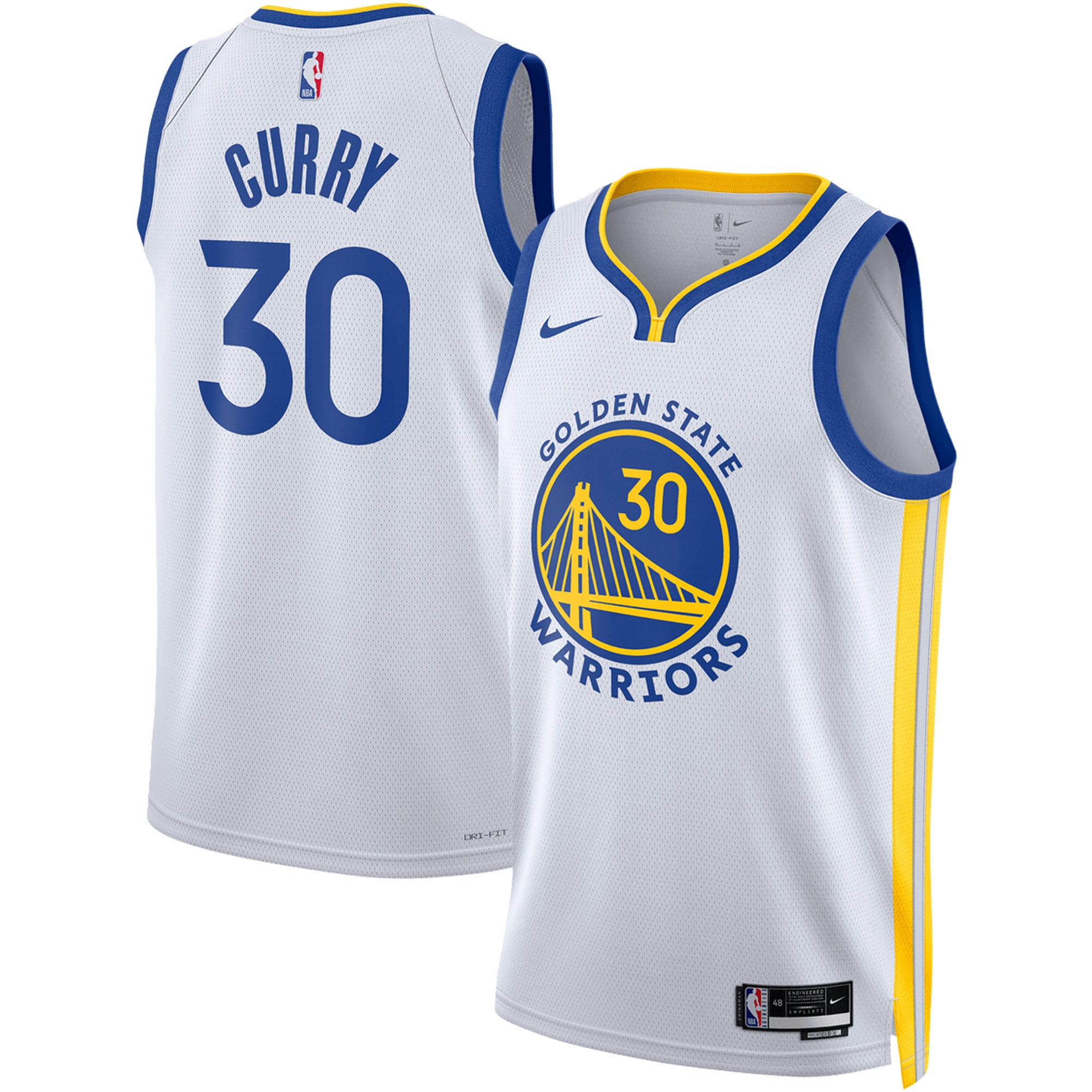 Stephen Curry Golden State Warriors Nike Unisex Swingman Jersey - Association Edition - White