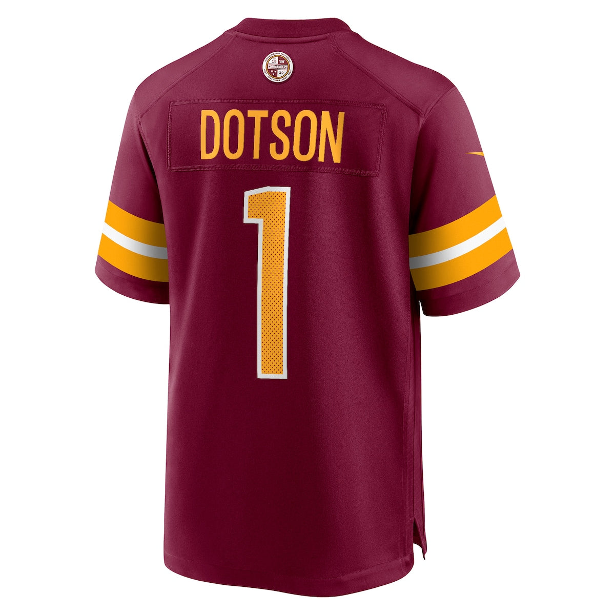 Men's Jahan Dotson Nike Commanders Game Day Jersey - Maroon