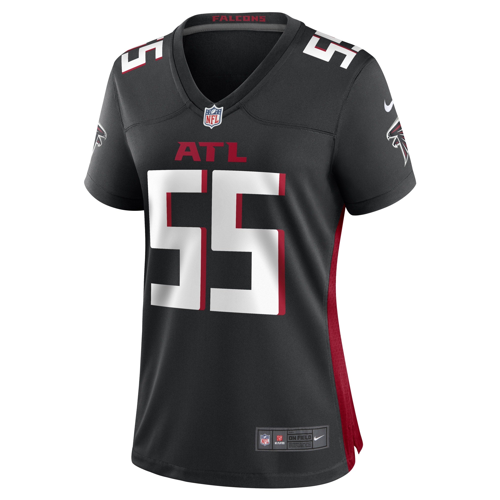 Women's Nike Black Nate Landman Atlanta Falcons Game Player Jersey
