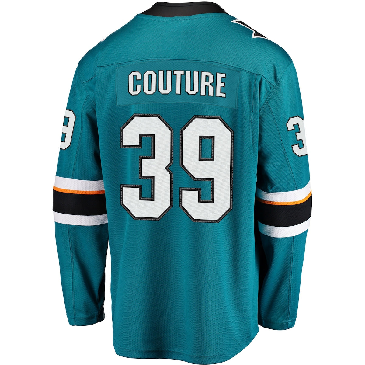 Men's Logan Couture Fanatics Sharks Alternate Breakaway Jersey - Blue