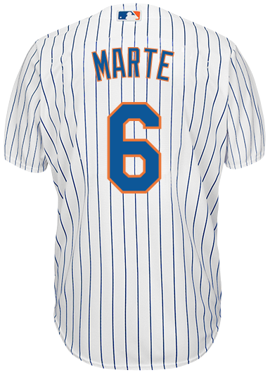 Starling Marte Jersey - NY Mets Replica Adult Home Jersey