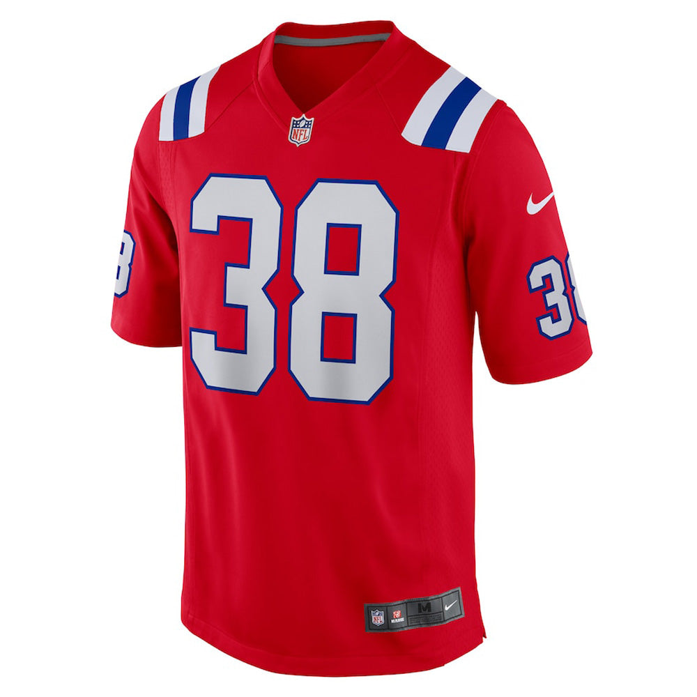 Men's New England Patriots Rhamondre Stevenson Game Jersey - Red