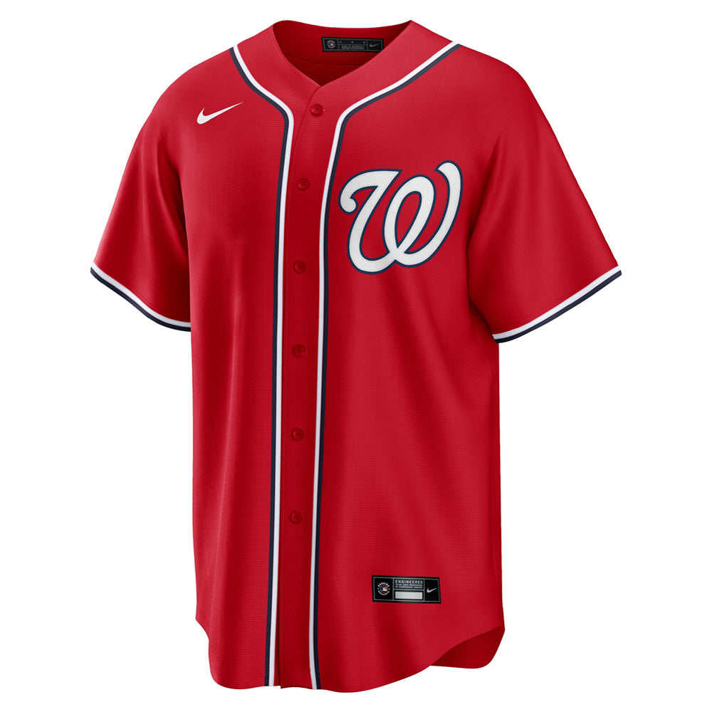 Men's Washington Nationals Juan Soto Alternate Player Name Jersey - Red