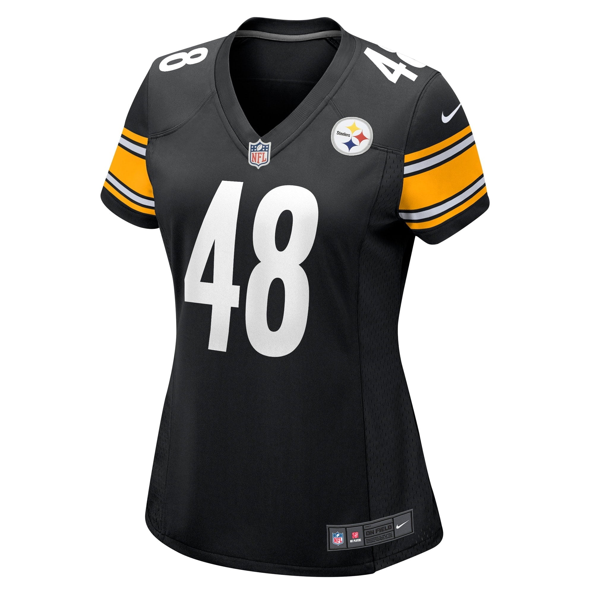Women's Nike Jamir Jones Black Pittsburgh Steelers Team Game Player Jersey
