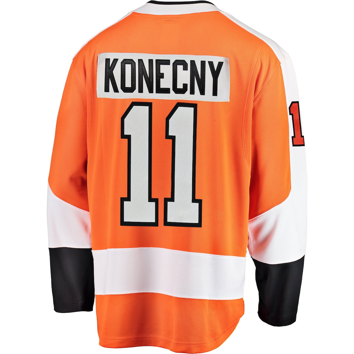 Men's Travis Konecny Fanatics Flyers Home Premier Breakaway Jersey - Orange