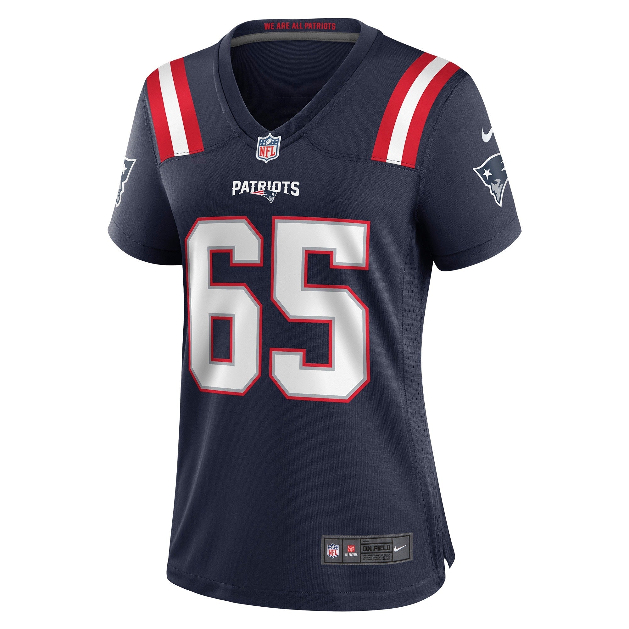 Women's Nike James Ferentz Navy New England Patriots Game Jersey