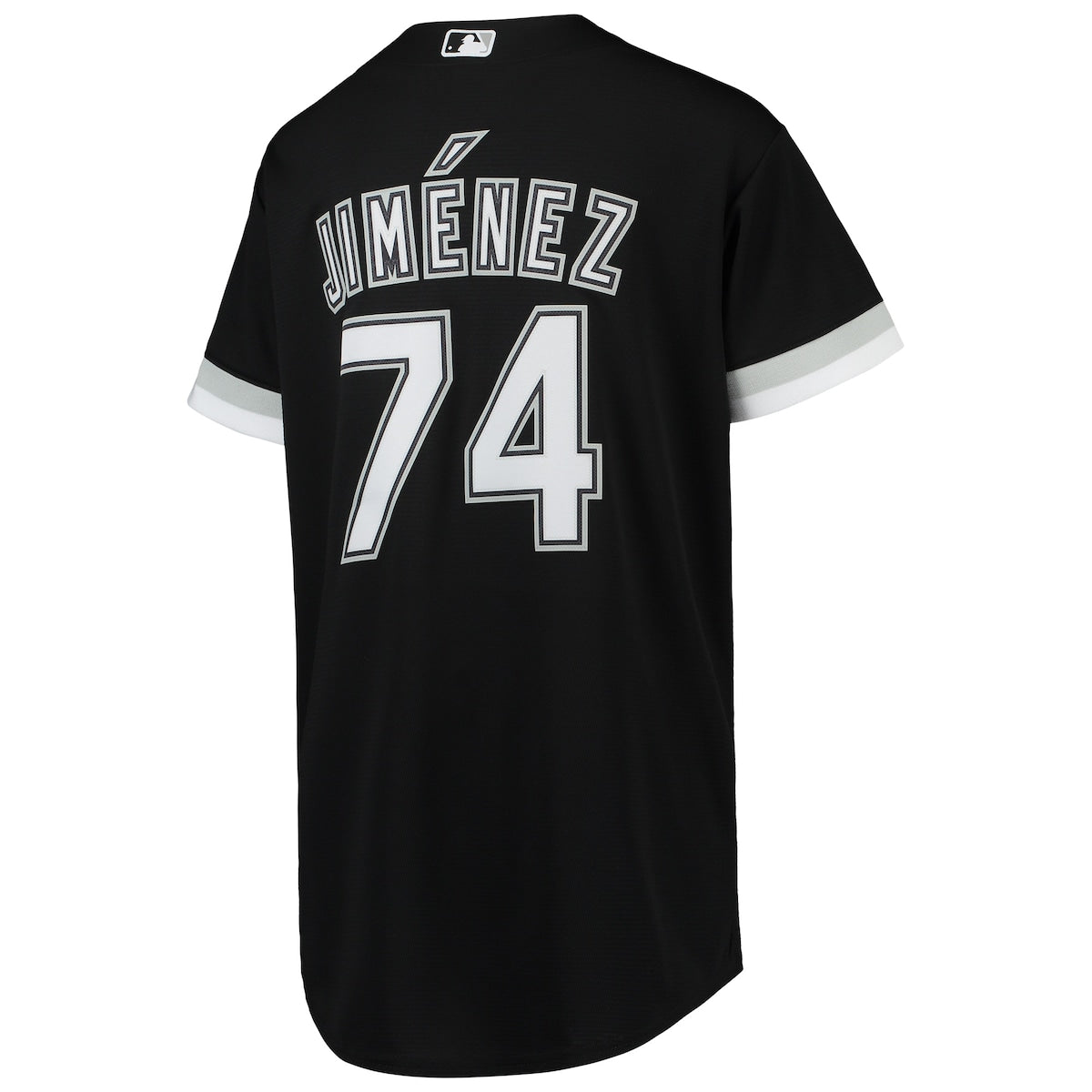 Boys' Grade School Eloy Jimenez Nike White Sox Alternate Replica Jersey - Black