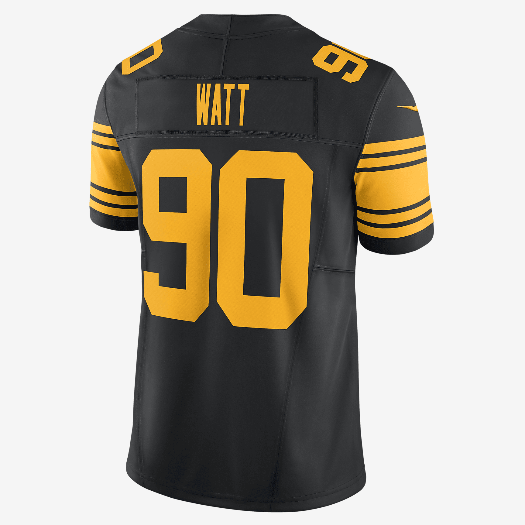 T.J. Watt Pittsburgh Steelers Men's Nike Dri-FIT NFL Limited Football Jersey - Black
