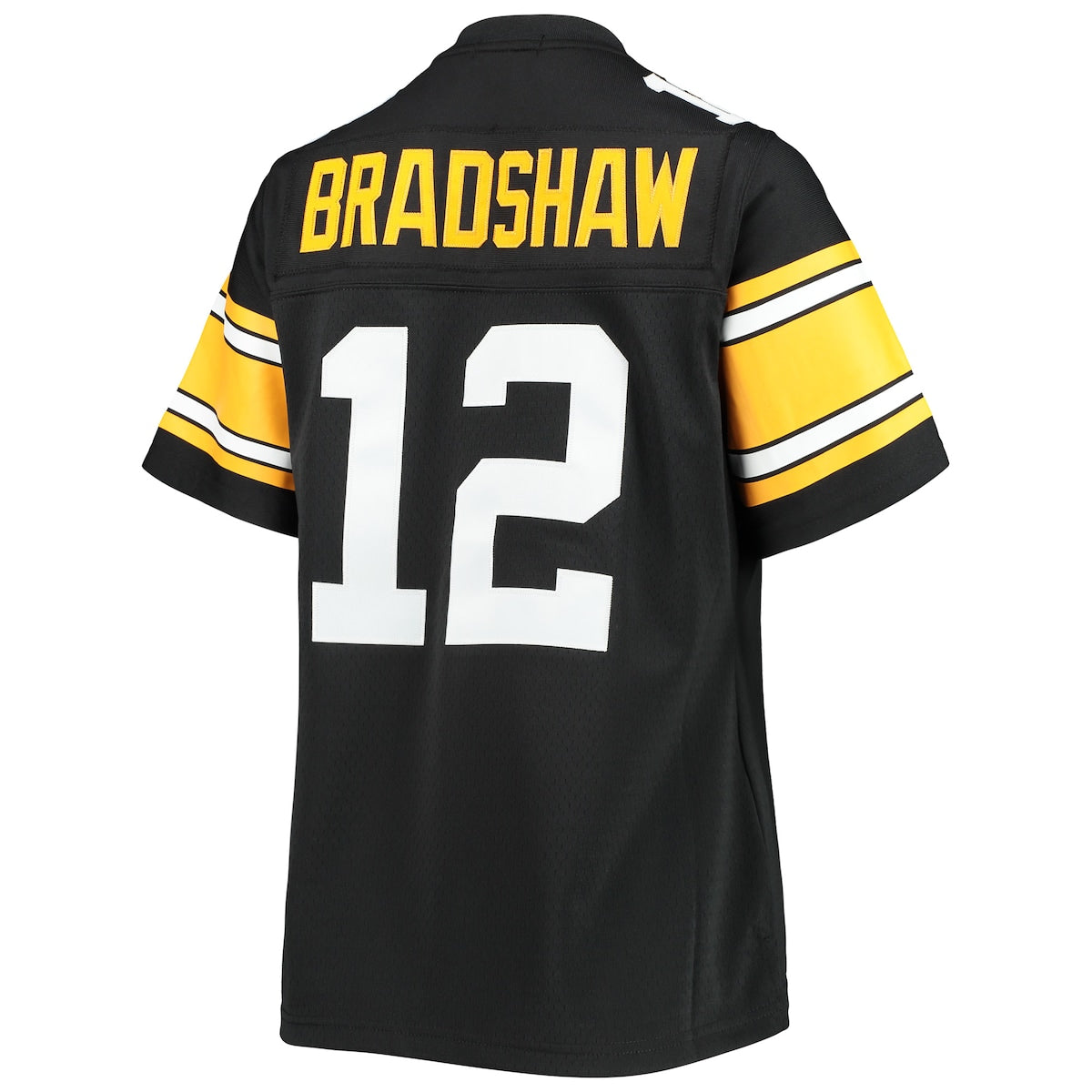 Women's Terry Bradshaw Mitchell & Ness Steelers Legacy Replica Jersey - Black