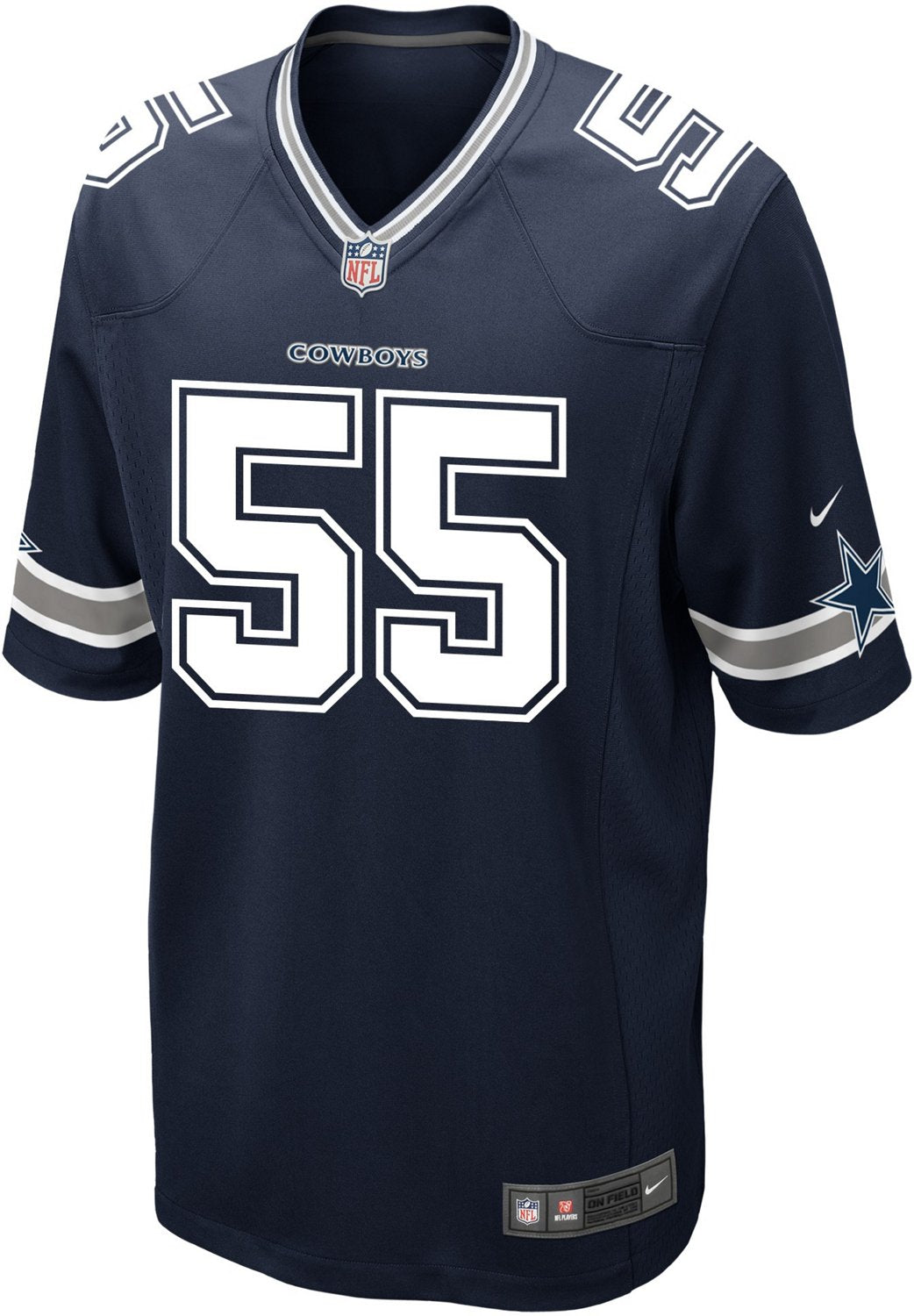 Nike Men's Dallas Cowboys Leighton Vander Esch No. 55 Game Replica Jersey