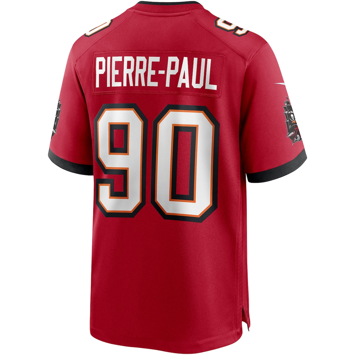 Men's Jason Pierre-Paul Nike Buccaneers Throwback Game Jersey - Red