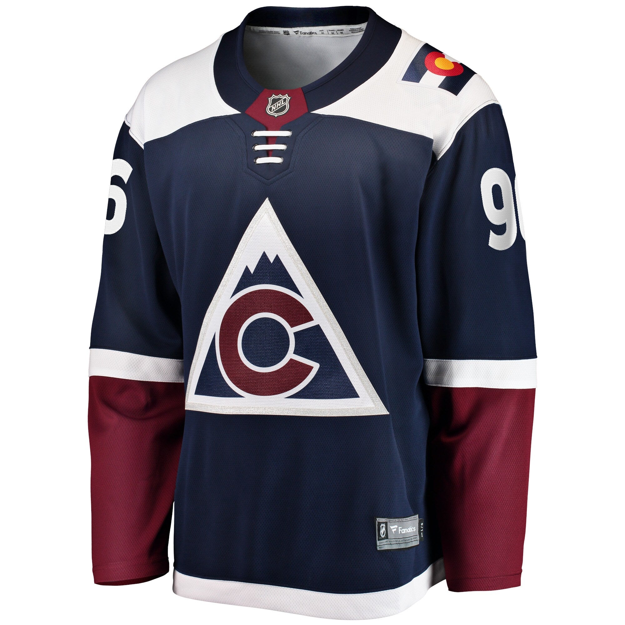 Men's Fanatics Branded Mikko Rantanen Navy Colorado Avalanche Premier Breakaway Player Jersey