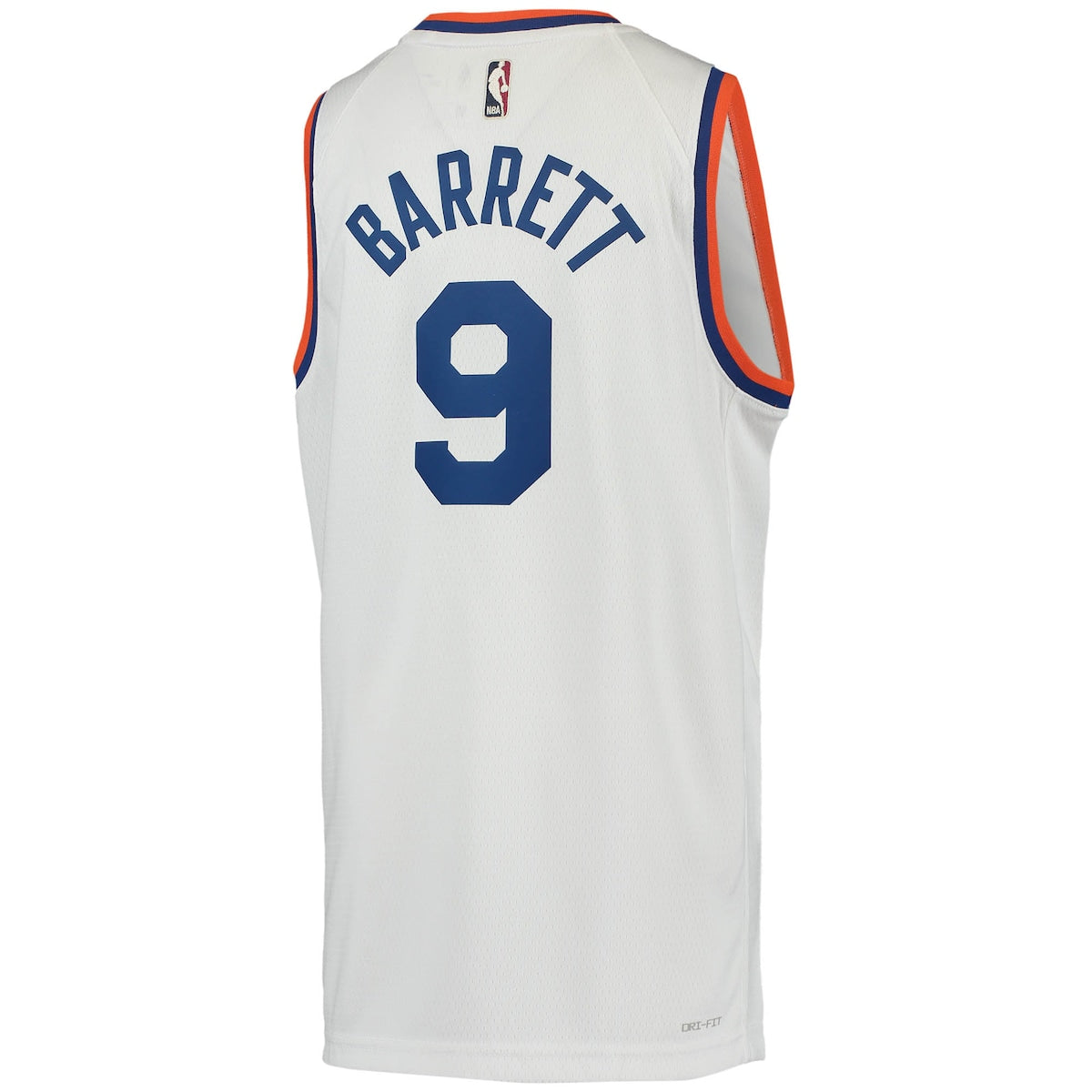 Boys' Grade School RJ Barrett Nike Knicks 2021/22 Swingman Jersey Classic Edition - White