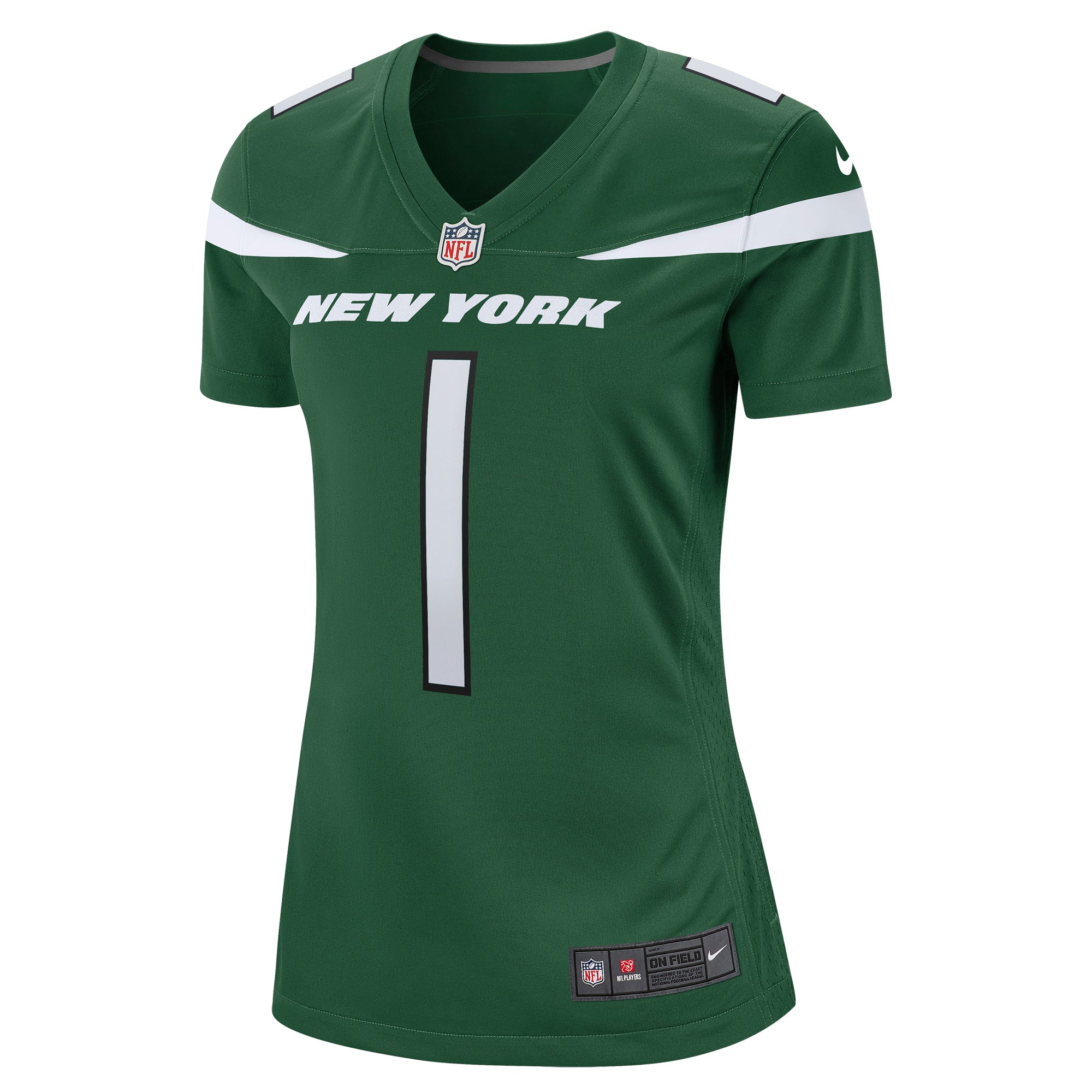Women's Nike Number 1 Mom Gotham Green New York Jets Game Jersey