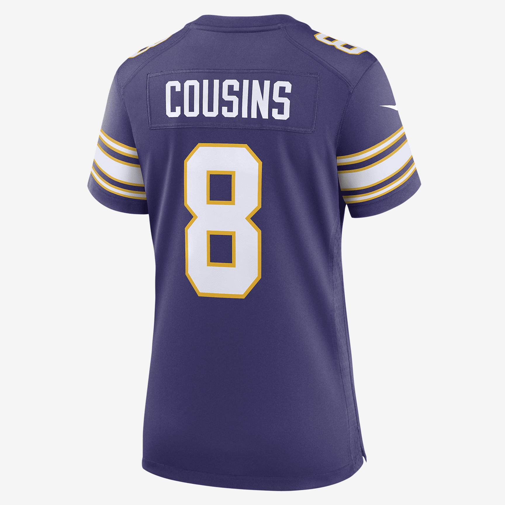 Kirk Cousins Minnesota Vikings Women's Nike NFL Game Football Jersey - Purple