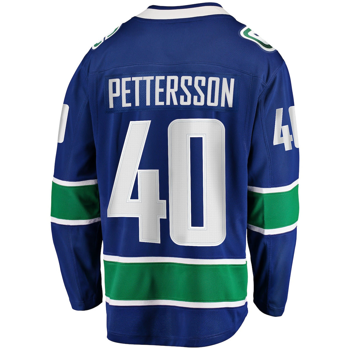 Men's Elias Pettersson Fanatics Canucks 2019/20 Home Premier Breakaway Jersey - Blue